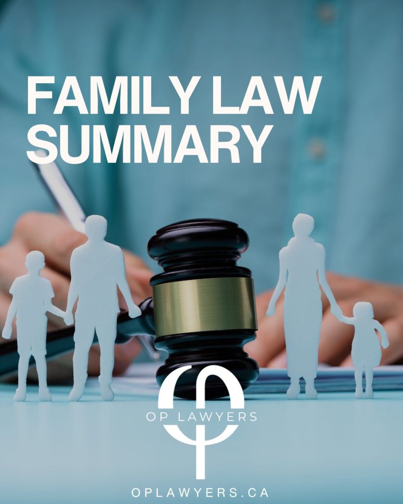 Family Law in Alberta Summary