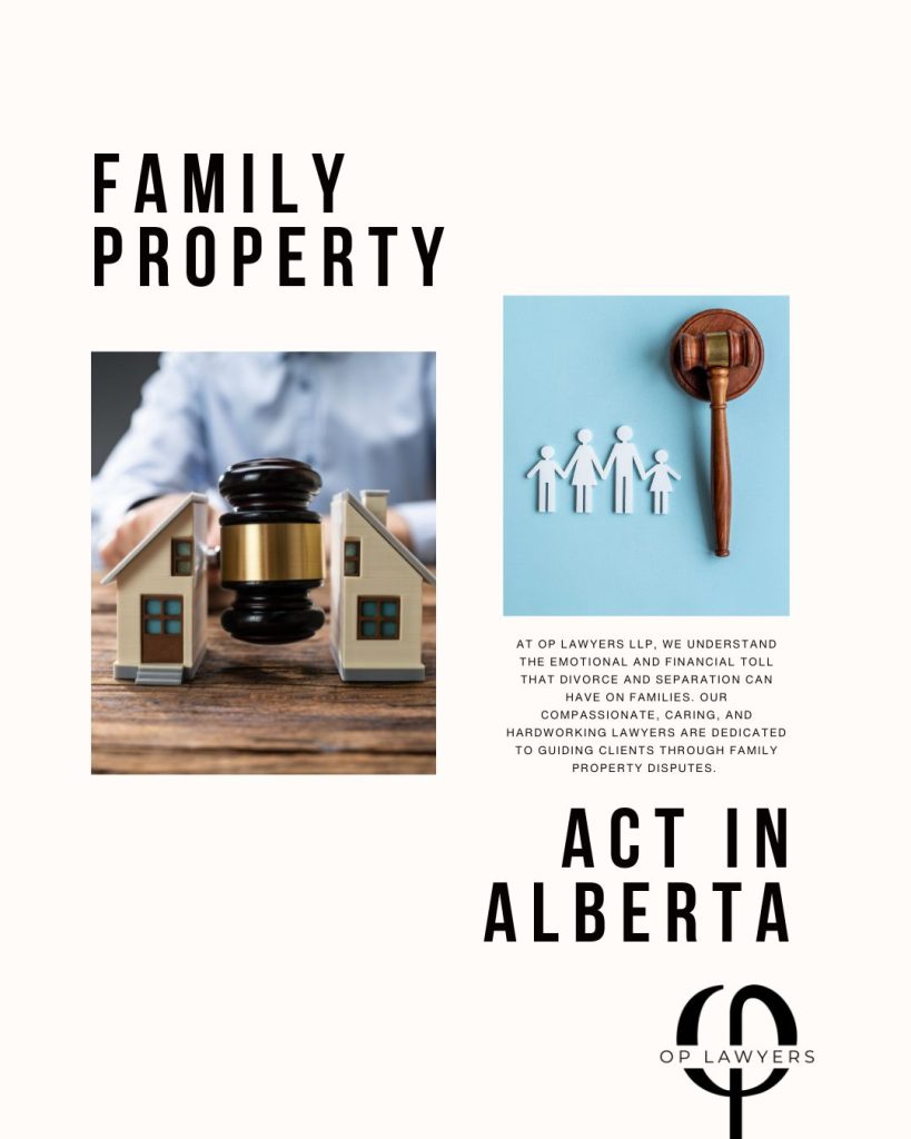 Family Propert Act in Alberta